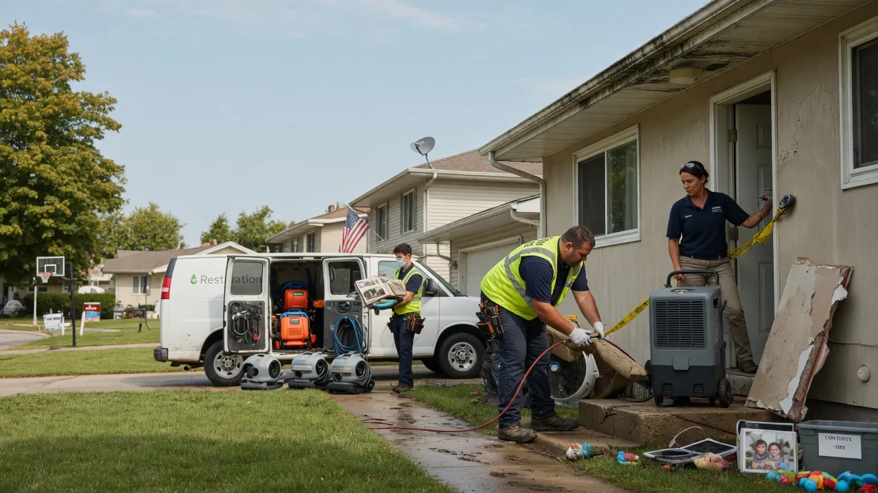 Water Damage Restoration in Cleveland, WI near me